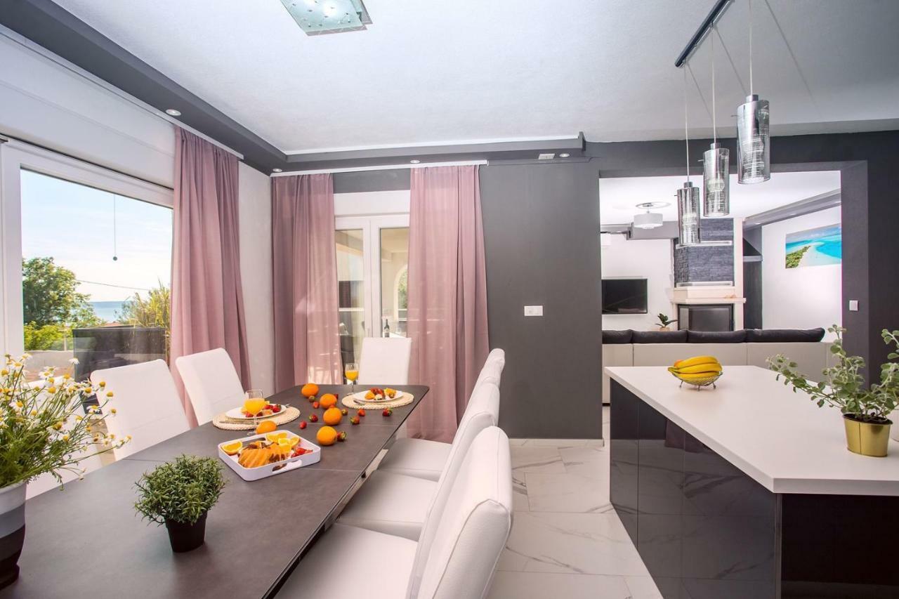 Seaview Stanka With Pool And Attached Jacuzzi Villa Kastela